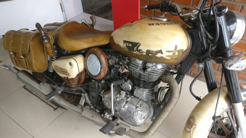 Custom Modified Bike in India Editorial Photography - Image of ride