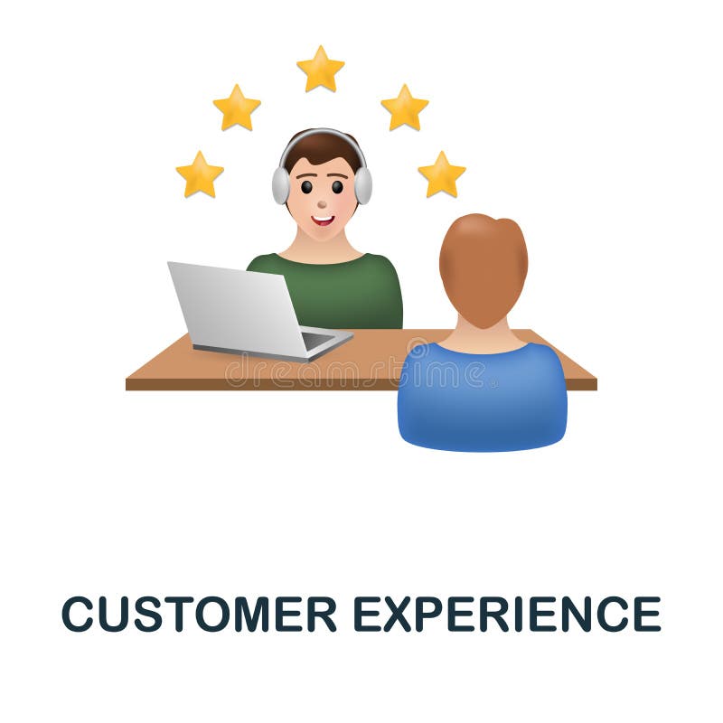 Customer Experience Icon 3d Illustration from Feedback Collection Customer Experience Icon 3d Illustration from Feedback Collection