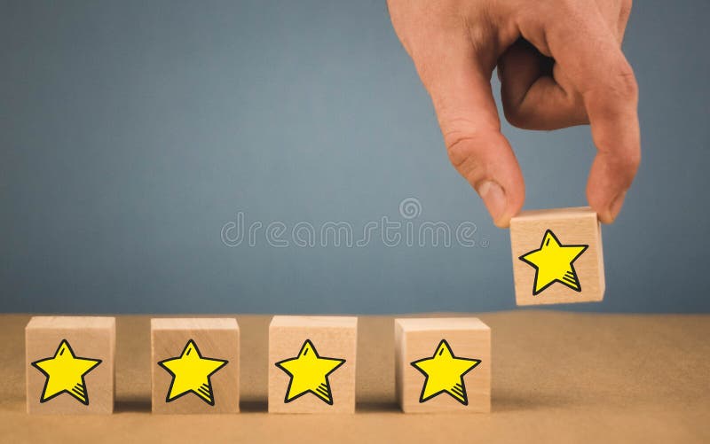 Customer experience, satisfaction survey, Evaluation, Increase rating and best excellent services rating concepts. The royalty free stock photos Customer experience, satisfaction survey, Evaluation, Increase rating and best excellent services rating concepts. The royalty free stock photos