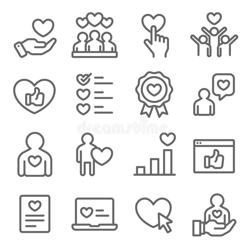 Customer Feedback icons set vector illustration. Contains such icon as User Satisfaction, Rating, Survey, Criminal and more. Expan vector illustration Customer Feedback icons set vector illustration. Contains such icon as User Satisfaction, Rating, Survey, Criminal and more. Expan vector illustration