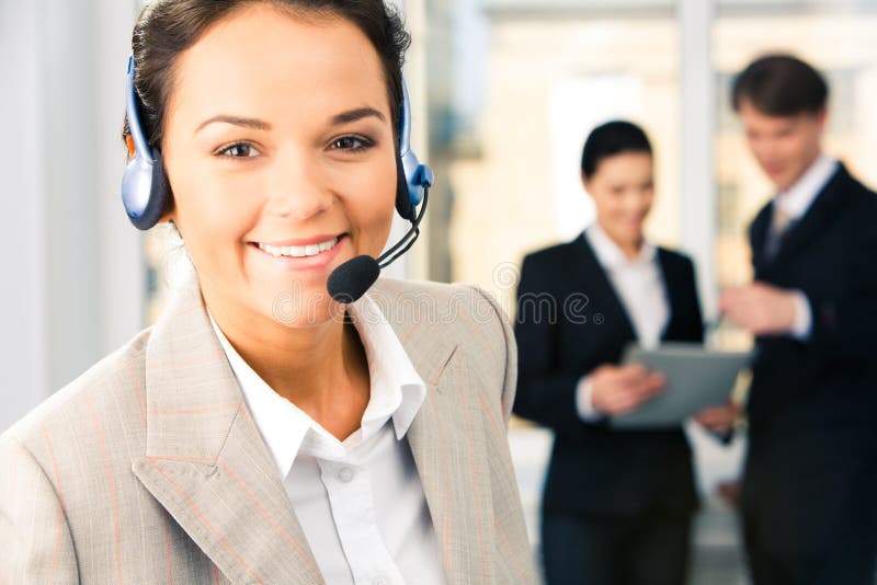 Serviciu de asistență pentru clienți royalty free stock images