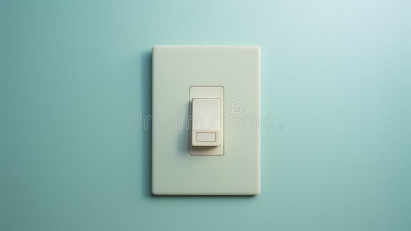 Customizable Smart Light Switch Stock Illustration Circuit Diagram