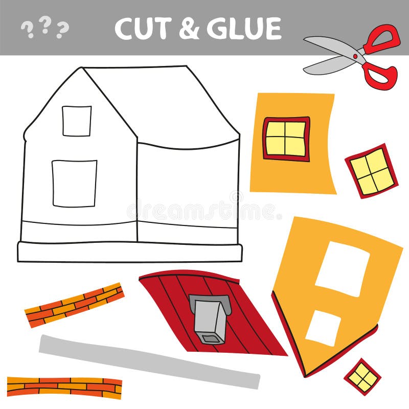 Cut Glue Kids Stock Illustrations – 7,706 Cut Glue Kids Stock