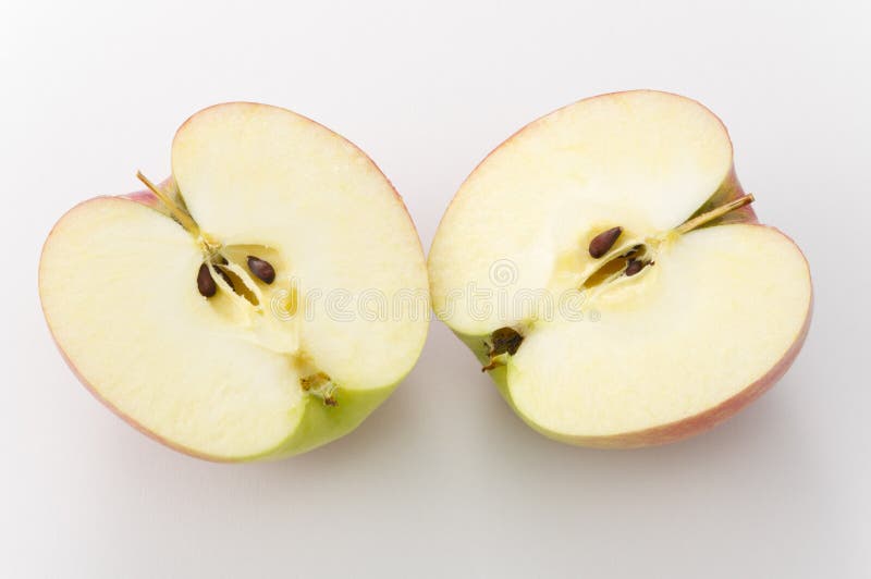 Cut apple