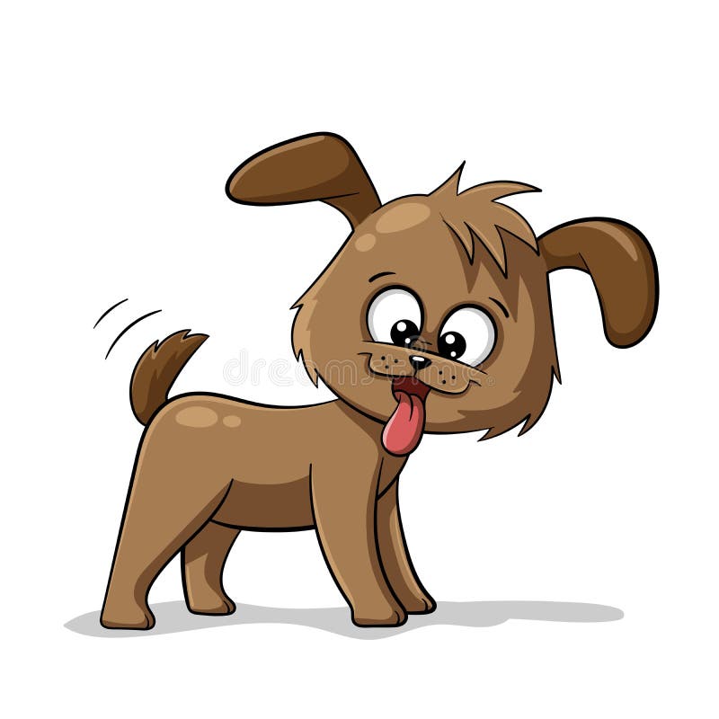 Cut Cartoon Dog stock vector. Illustration of background - 153035658 Cut Cartoon Dog stock vector. Illustration of background - 153035658