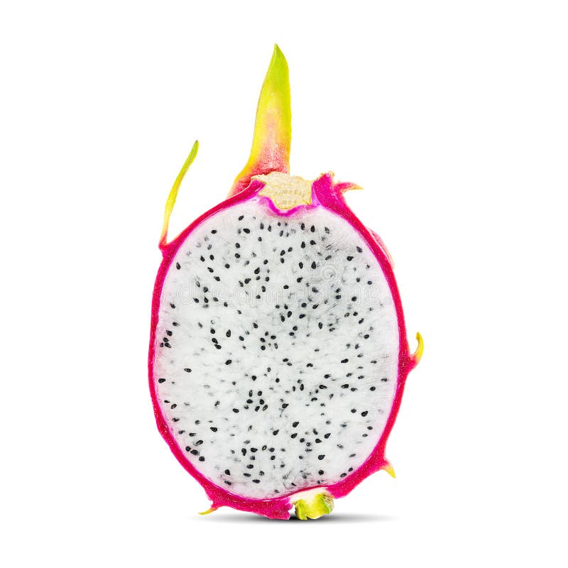 Fresh Dragon Fruit Cut In Half Stock Photo Image of half, dragon