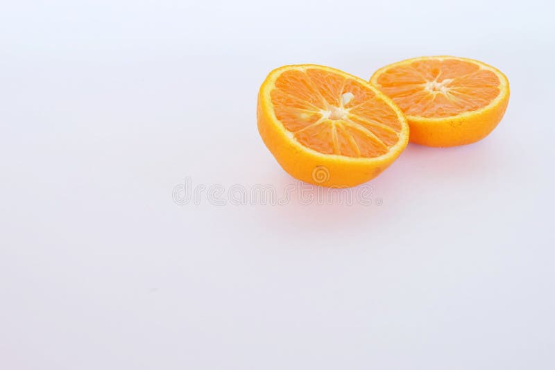 half orange half tangerine half orange half tangerine