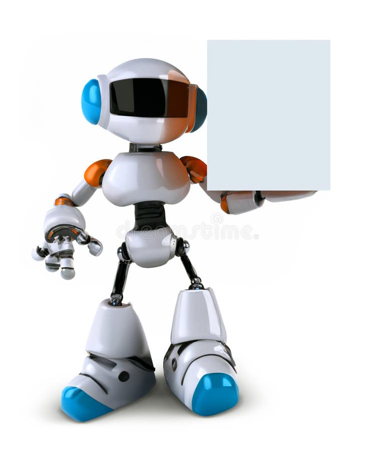 Programmable robot for education isolated on a white background. Electronic  white and red robot which can walk and execute user's commands. A low leve  Stock Photo - Alamy