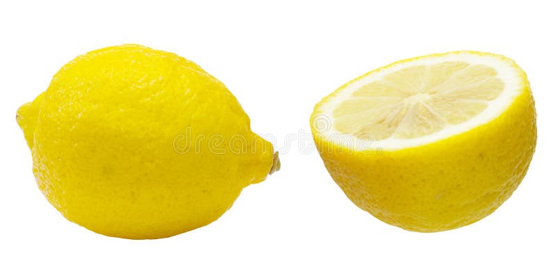 Cut out picture of lemons stock image. Image of studioshot - 34405649