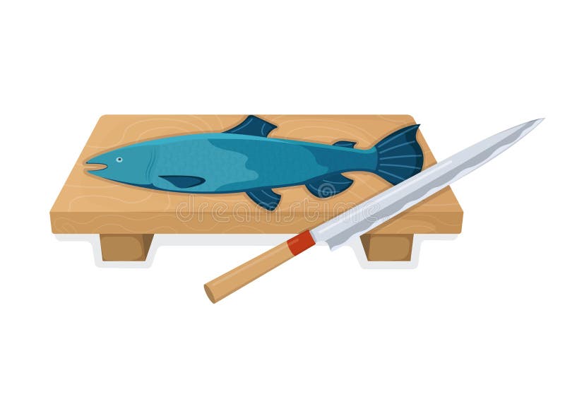 Knife Cut Fish Stock Illustrations – 1,564 Knife Cut Fish Stock  Illustrations, Vectors & Clipart - Dreamstime