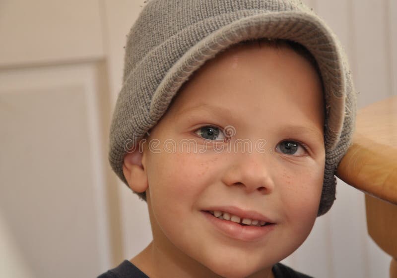 Cute 5 Year Old Boy Smiling Stock Photo Image 11378512