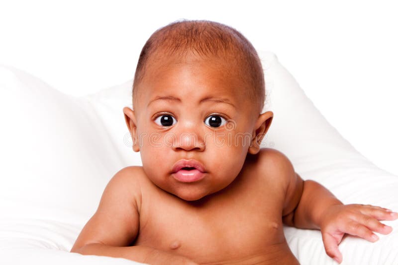 Cute adorable baby face stock image Cute adorable baby face stock image