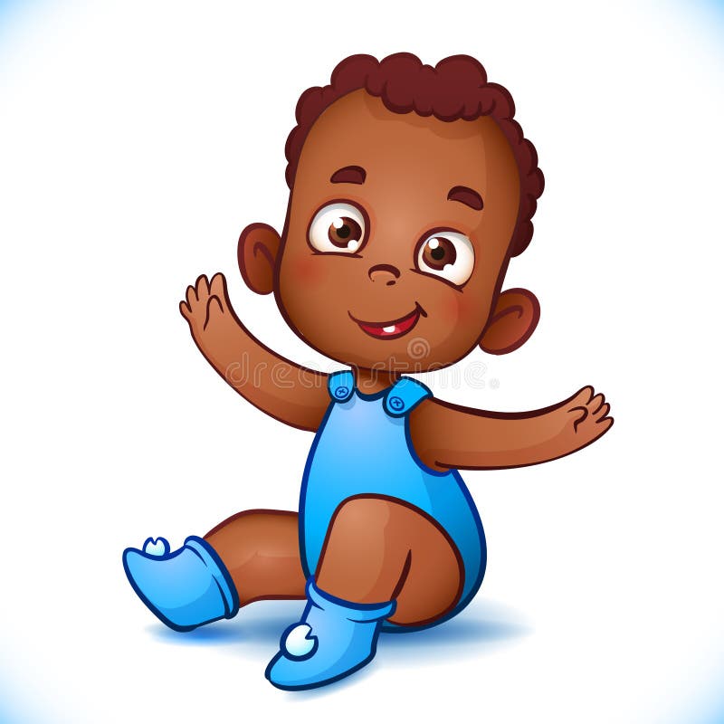 african american baby jesus clipart