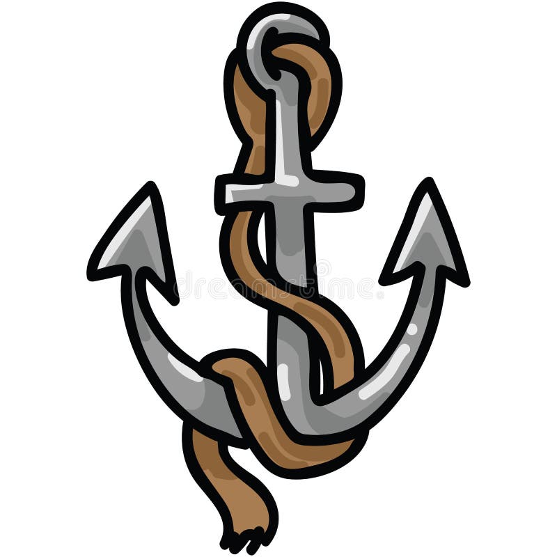 Cute Anchor with Rope Cartoon Vector Illustration Motif Set. Hand Drawn Isolated Ocean Sailing Elements Clipart for Pirate Blog, Stock Illustration - Illustration of element, captain: 147817150 Cute Anchor with Rope Cartoon Vector Illustration Motif Set. Hand Drawn Isolated Ocean Sailing Elements Clipart for Pirate Blog, Stock Illustration - Illustration of element, captain: 147817150
