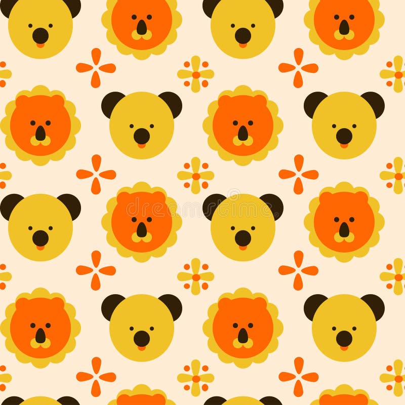 Cute animals background