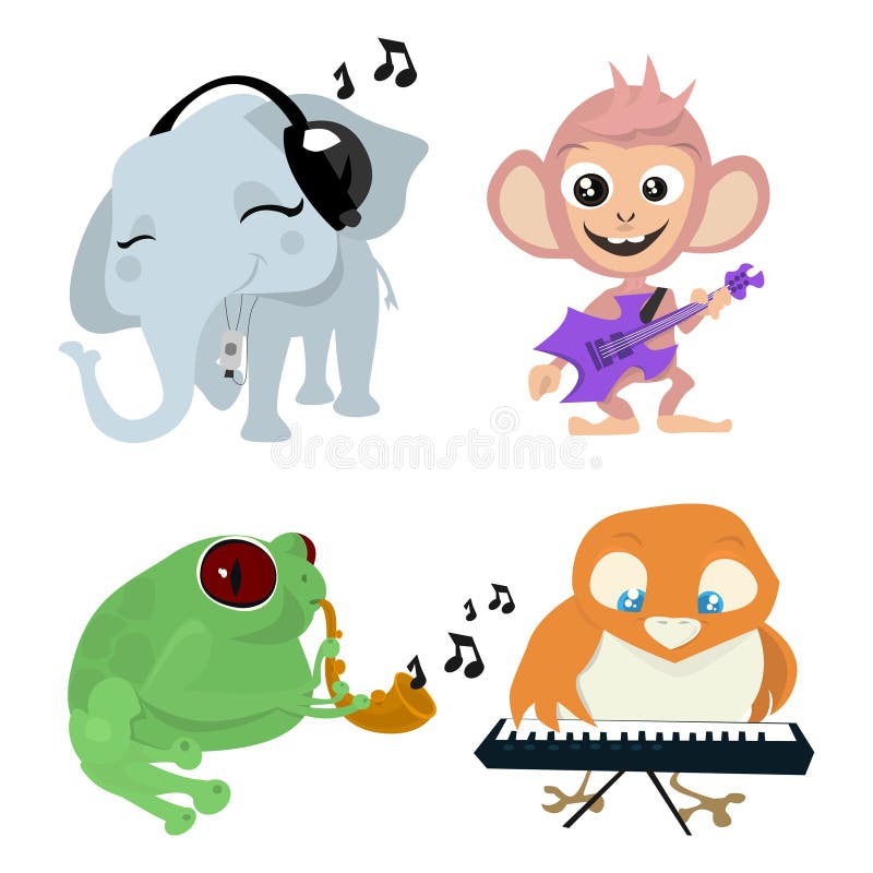 Cute animals band