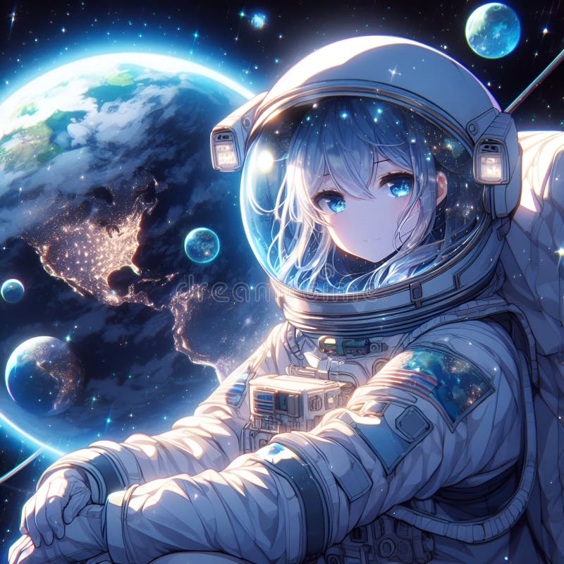 Anime Art Of Astronaut Discove (3) by Hylozoic on DeviantArt