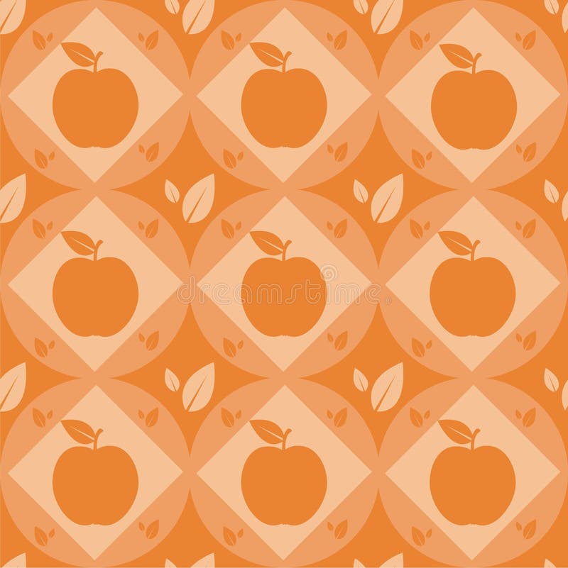 Cute apple pattern