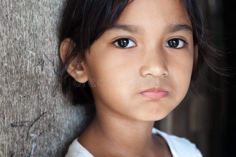 Cute Asian girl portrait