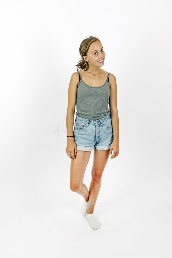 Cute attractive young girl stock photo Cute attractive young girl stock photo