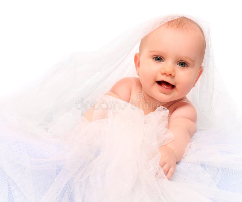 Cute baby. stock photo