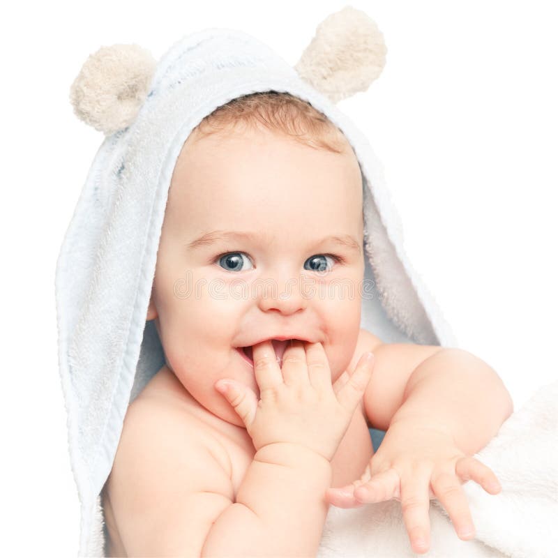 Cute baby royalty free stock photo