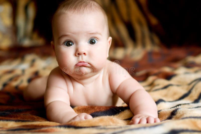 Cute baby royalty free stock photos