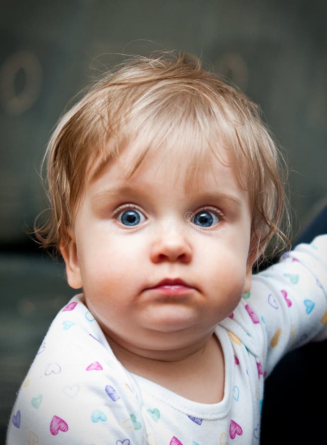 Cute baby with blue eyes royalty free stock photo Cute baby with blue eyes royalty free stock photo