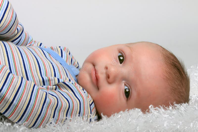Cute Baby Boy stock image. Image of expression, nose 19706419