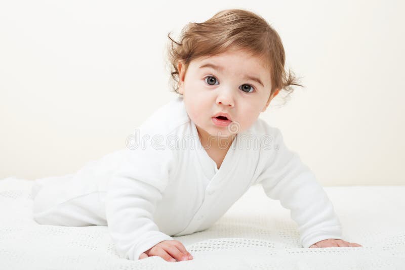 Cute Baby boy stock image