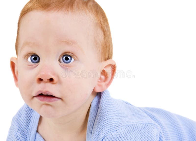 Cute Baby Boy Stock Photo Image Of Child Looking Caucasian 7131262