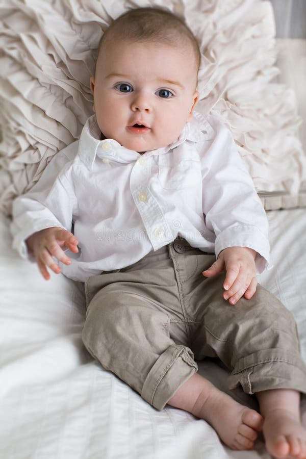 httpsstock photo cute baby boy big blue eyes happy image61645646