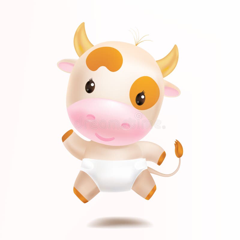 Cute Baby Bull Sitting and Smiling. Little Cow with Blue Cap on a Soft Pastel Cloud Stock Vector - Illustration of kids, character: 193247047 Cute Baby Bull Sitting and Smiling. Little Cow with Blue Cap on a Soft Pastel Cloud Stock Vector - Illustration of kids, character: 193247047
