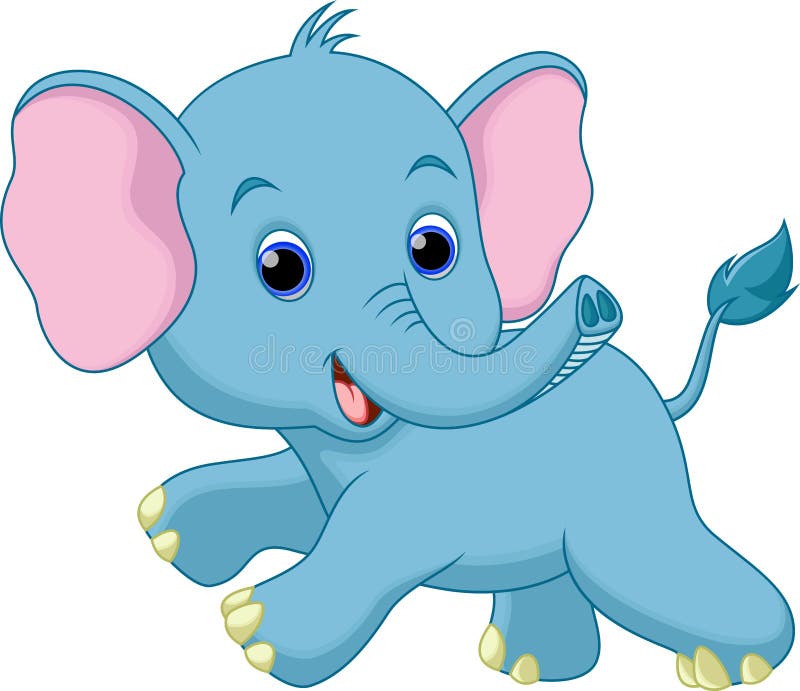 Cute baby elephant cartoon stock illustration. Illustration of design - 43471754 Cute baby elephant cartoon stock illustration. Illustration of design - 43471754