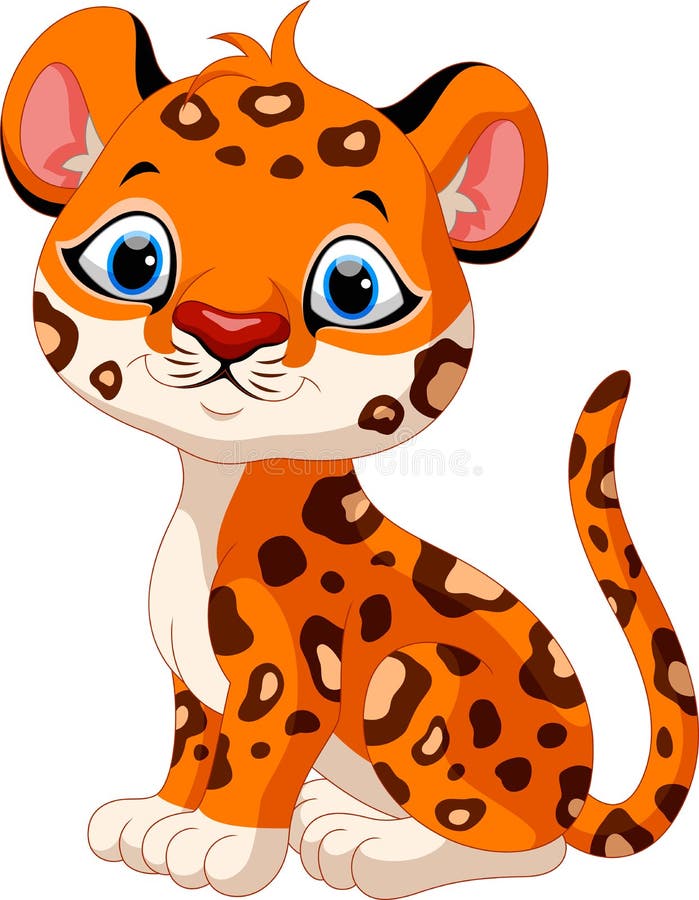 Baby Leopard Stock Illustrations – 1,856 Baby Leopard Stock ...