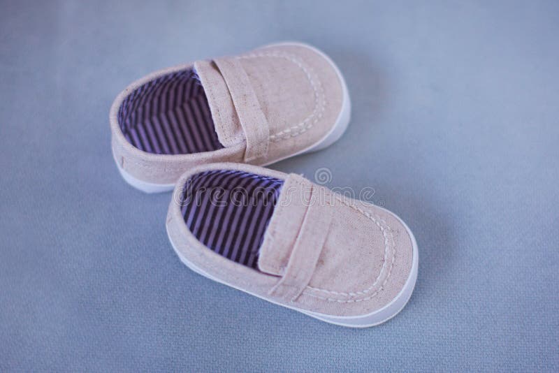 Cute Baby Shoes for Newborn Boy Stock Image Image of clothing, feet