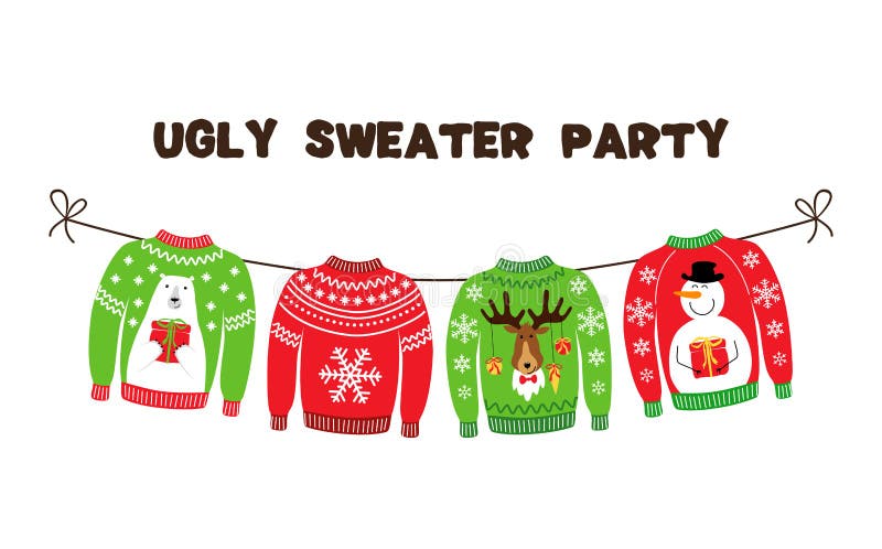 Cute banner for Ugly Sweater Christmas Party