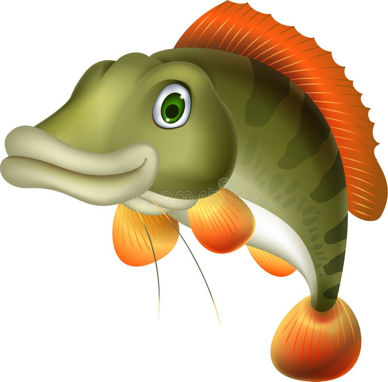 Sacrosegtam: Cartoon Bass Fishing Logo