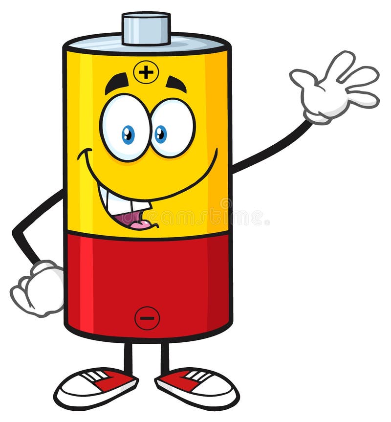 Cute Battery Cartoon Mascot Character Waving Stock Illustration - Illustration of drawing, branding: 194026160 Cute Battery Cartoon Mascot Character Waving Stock Illustration - Illustration of drawing, branding: 194026160