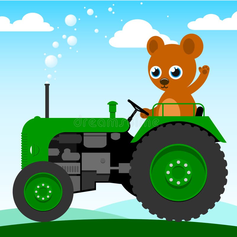 Download Cute Tractor Birthday Svg - Layered SVG Cut File