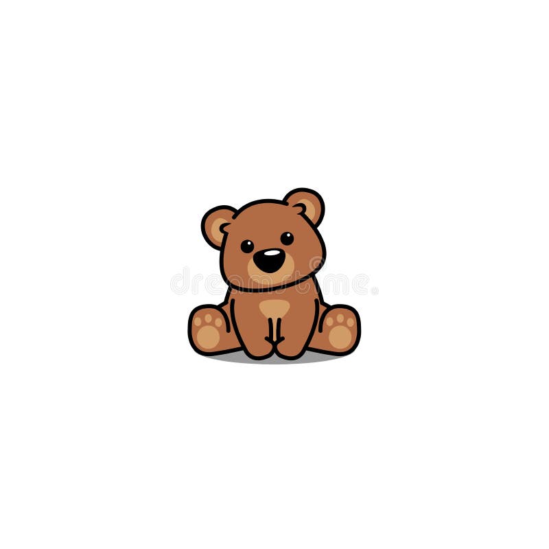 Cute Bear Sitting, Vector Illustration Stock Illustration - Illustration of animal, cartoon: 121045144 Cute Bear Sitting, Vector Illustration Stock Illustration - Illustration of animal, cartoon: 121045144
