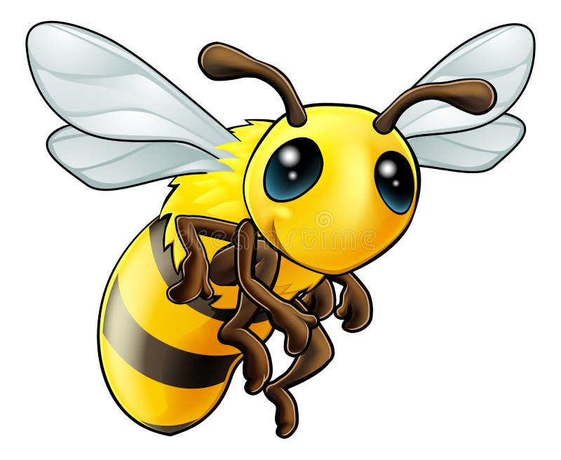 Cute Bee Character royalty free illustration Cute Bee Character royalty free illustration