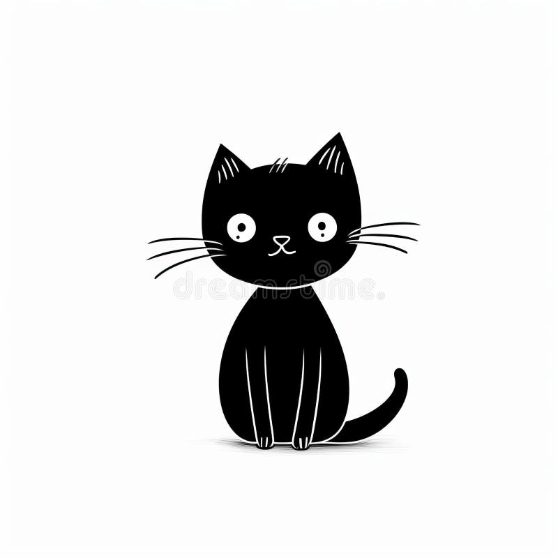 Cute Black Cat Art: Inspired by Emiliano Ponzi and Leonora Carrington ...