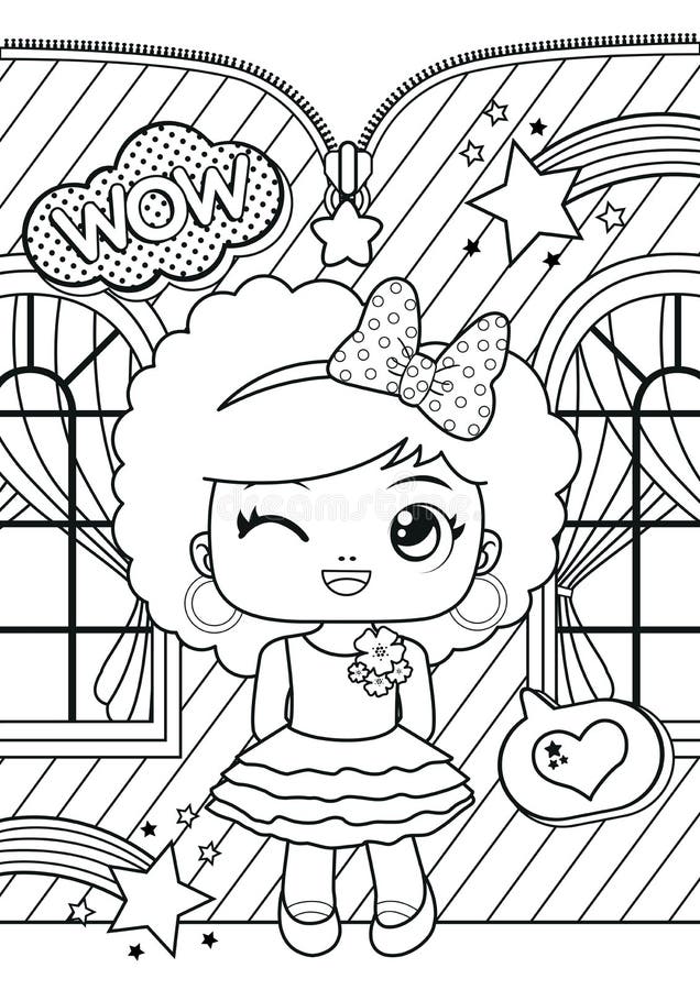 Cuties Coloring Pages For Kids - Free Preschool Printables - Slatkice