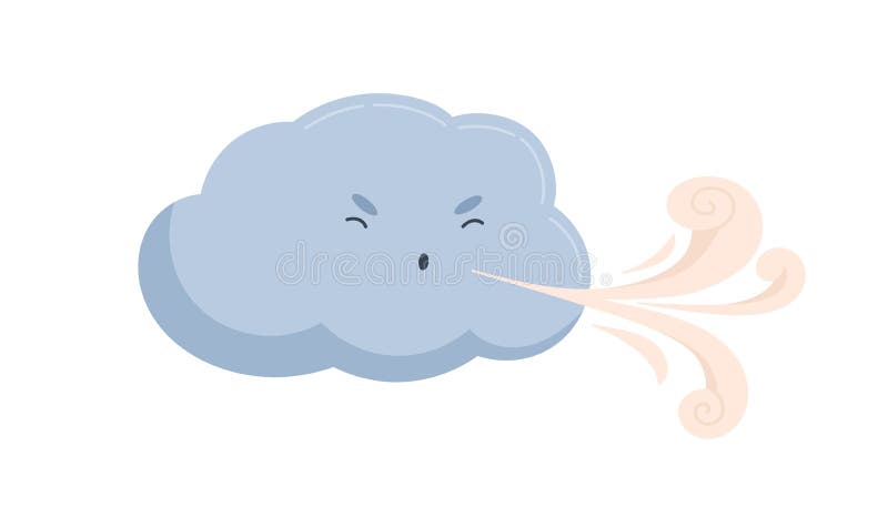 Windy Cloud Stock Illustrations – 14,358 Windy Cloud Stock Illustrations,  Vectors & Clipart - Dreamstime