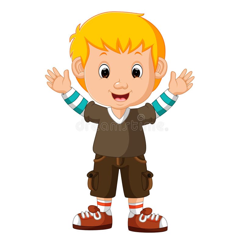 Cute boy cartoon stock vector. Illustration of confidence - 87282832 Cute boy cartoon stock vector. Illustration of confidence - 87282832