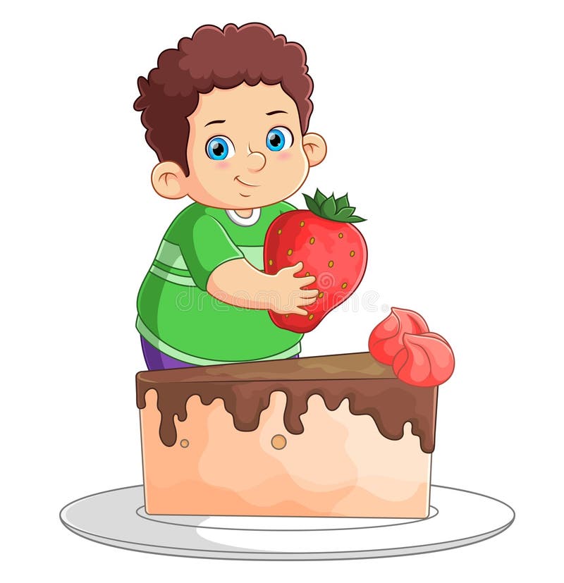 Boy Eating Cake PNG Transparent Images Free Download | Vector Files |  Pngtree