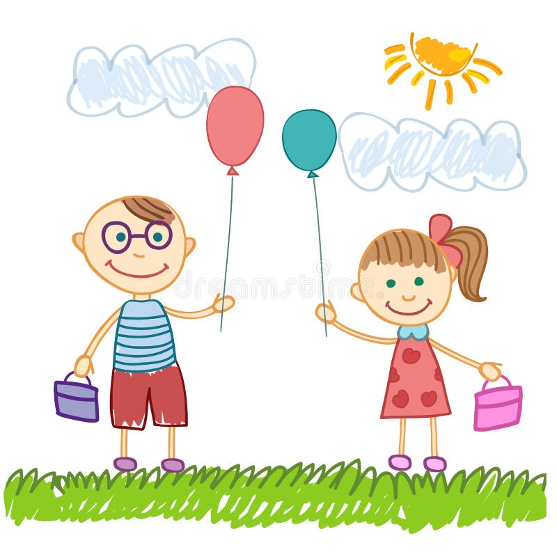 Boy Girl Sketch Stock Illustrations 24 796 Boy Girl Sketch Stock Illustrations Vectors Clipart Dreamstime