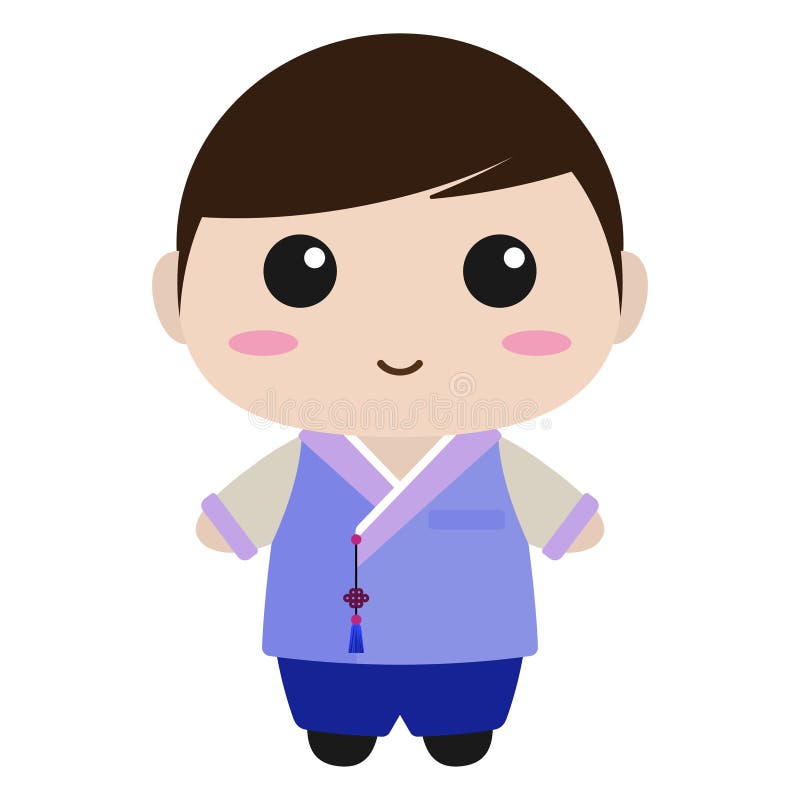 korean attire boy