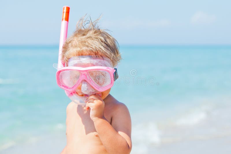 A cute boy with mask stock image. Image of happiness 21795255